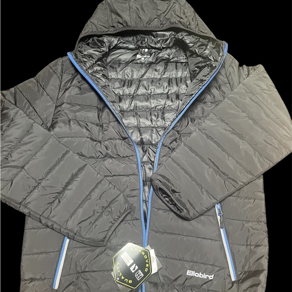 Ellobird Black Puffer Jacket NWT - Picture 1 of 9